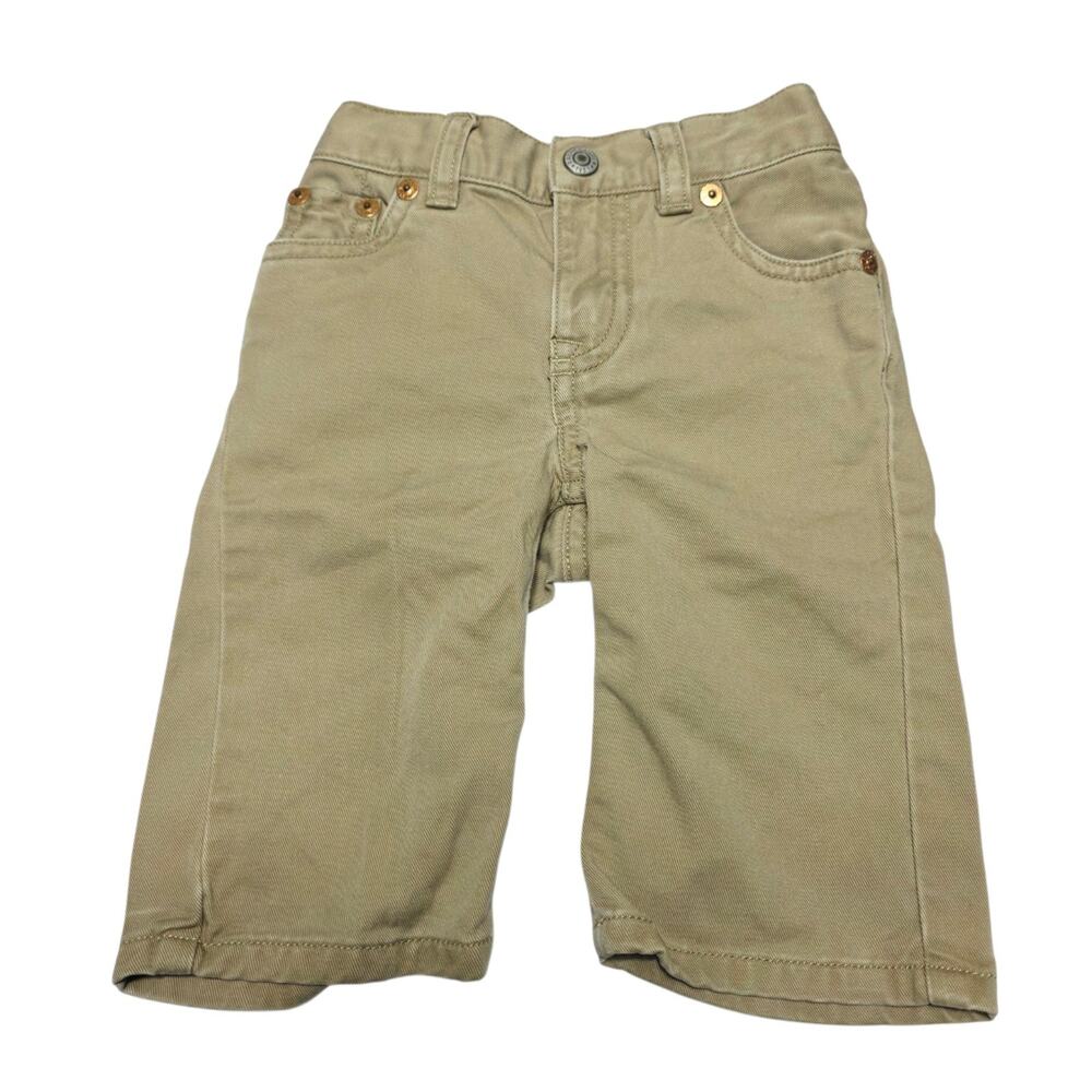 Polo Ralph Lauren Toddler Boy's Tan Cotton Pants Size 9 Months